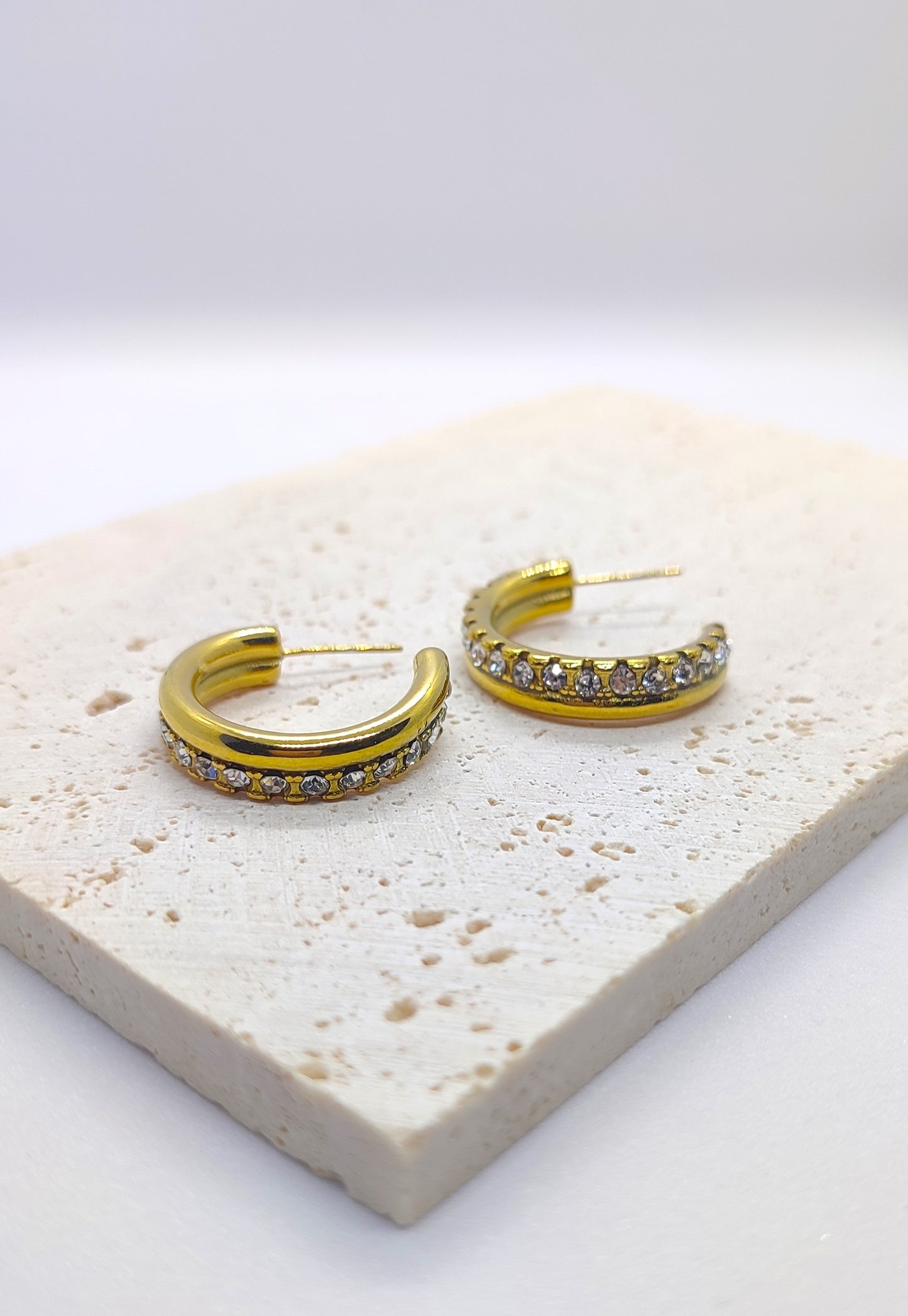 Alexa Stone Hoops