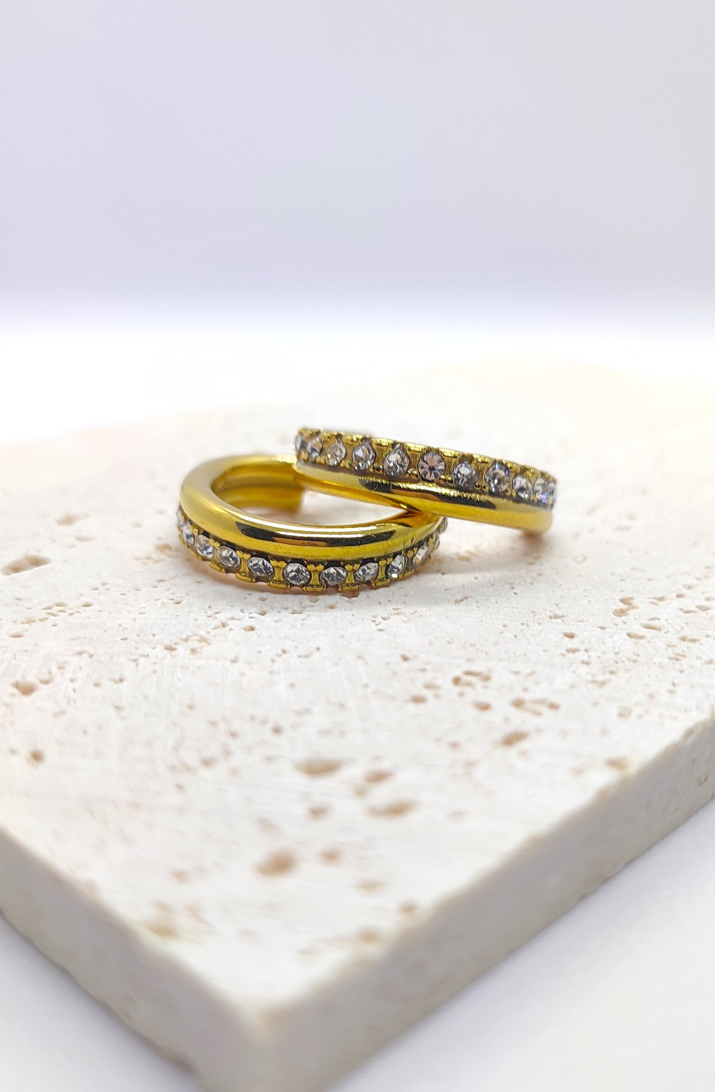 Alexa Stone Hoops