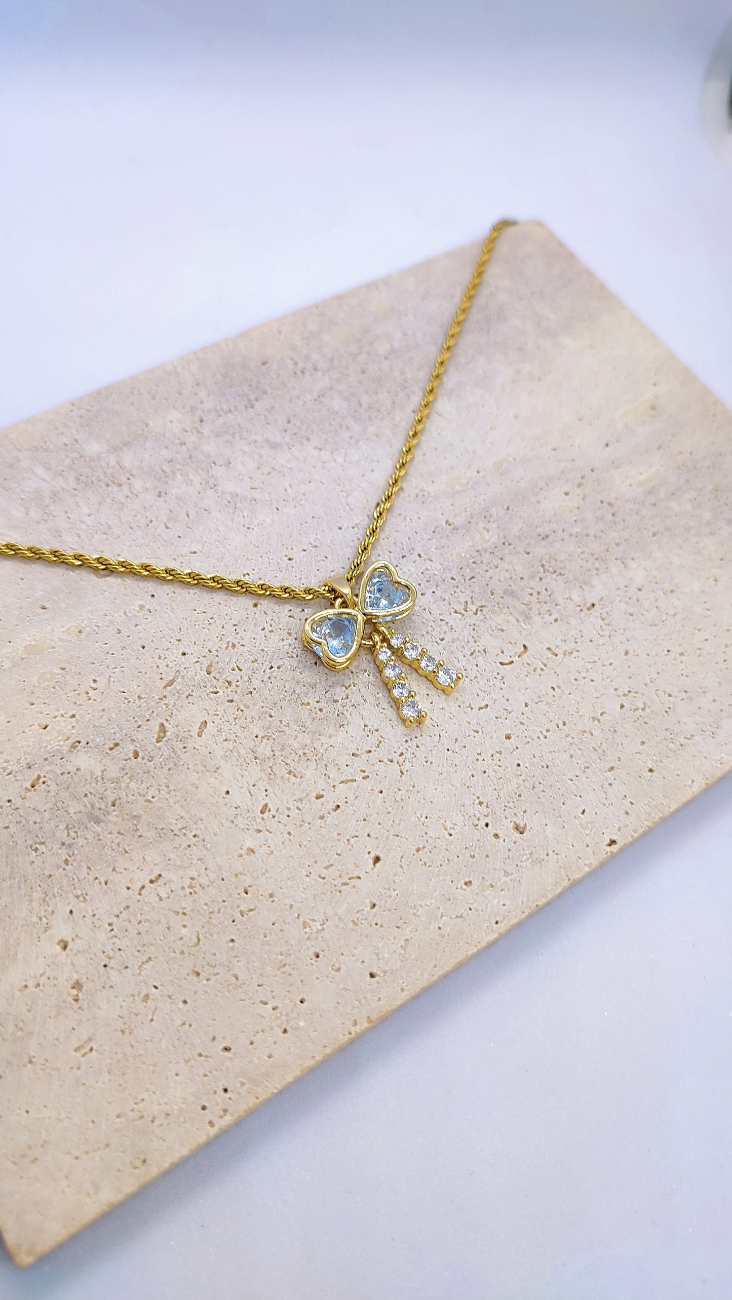 Studded Bow Chain