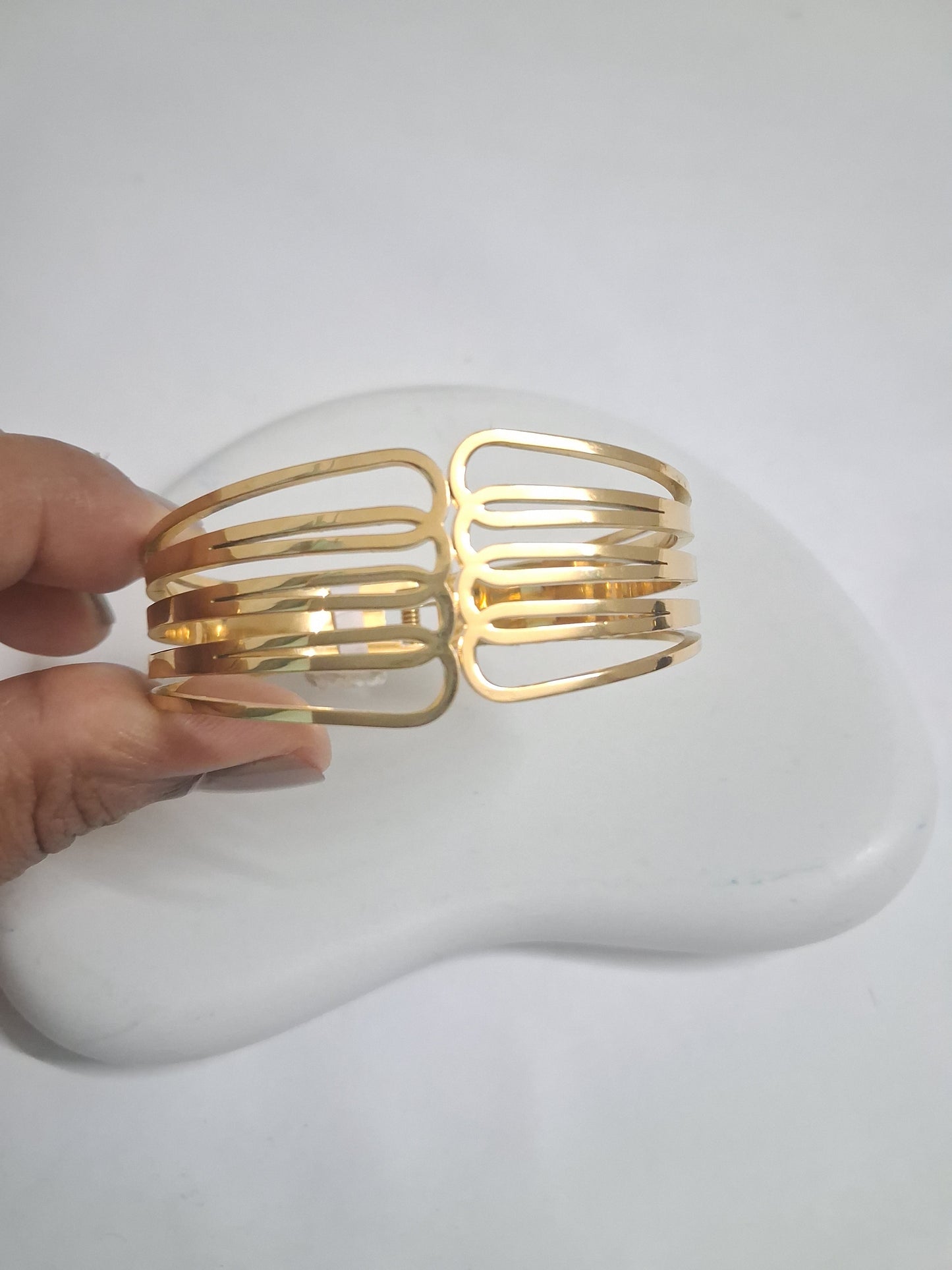 Multilayer Cuff Bracelet
