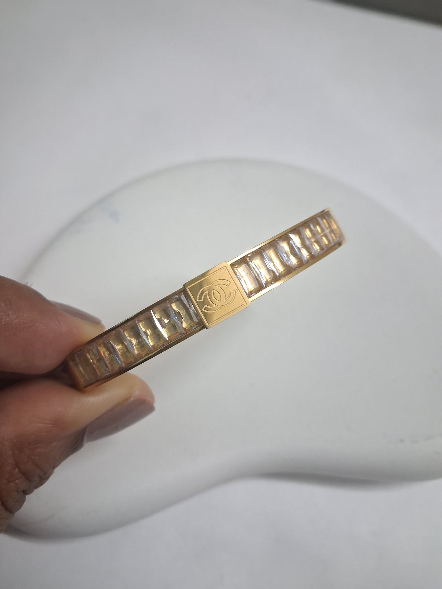 Rectangle Stone with Engraved logo