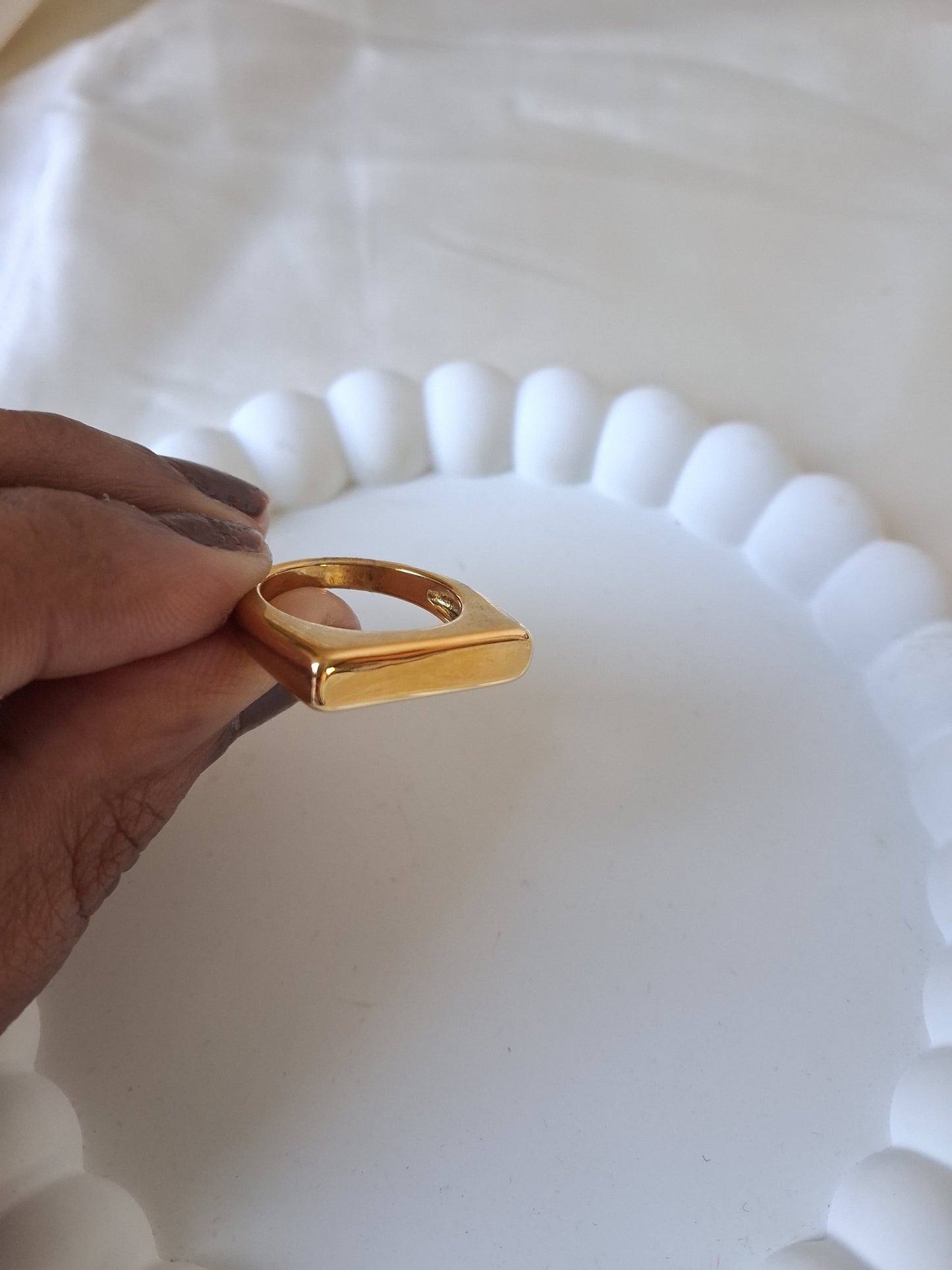 Solid Rectangle Ring