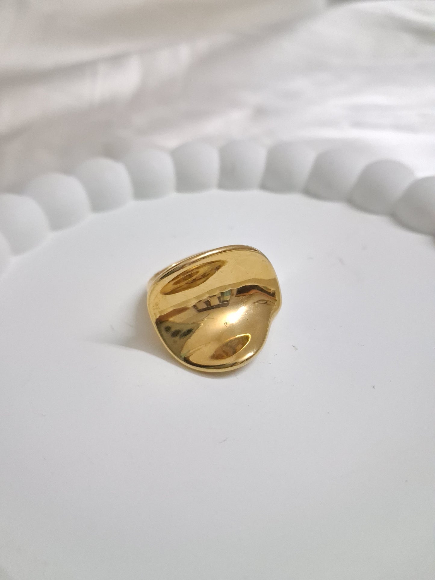 Bold Irregular Shape Ring