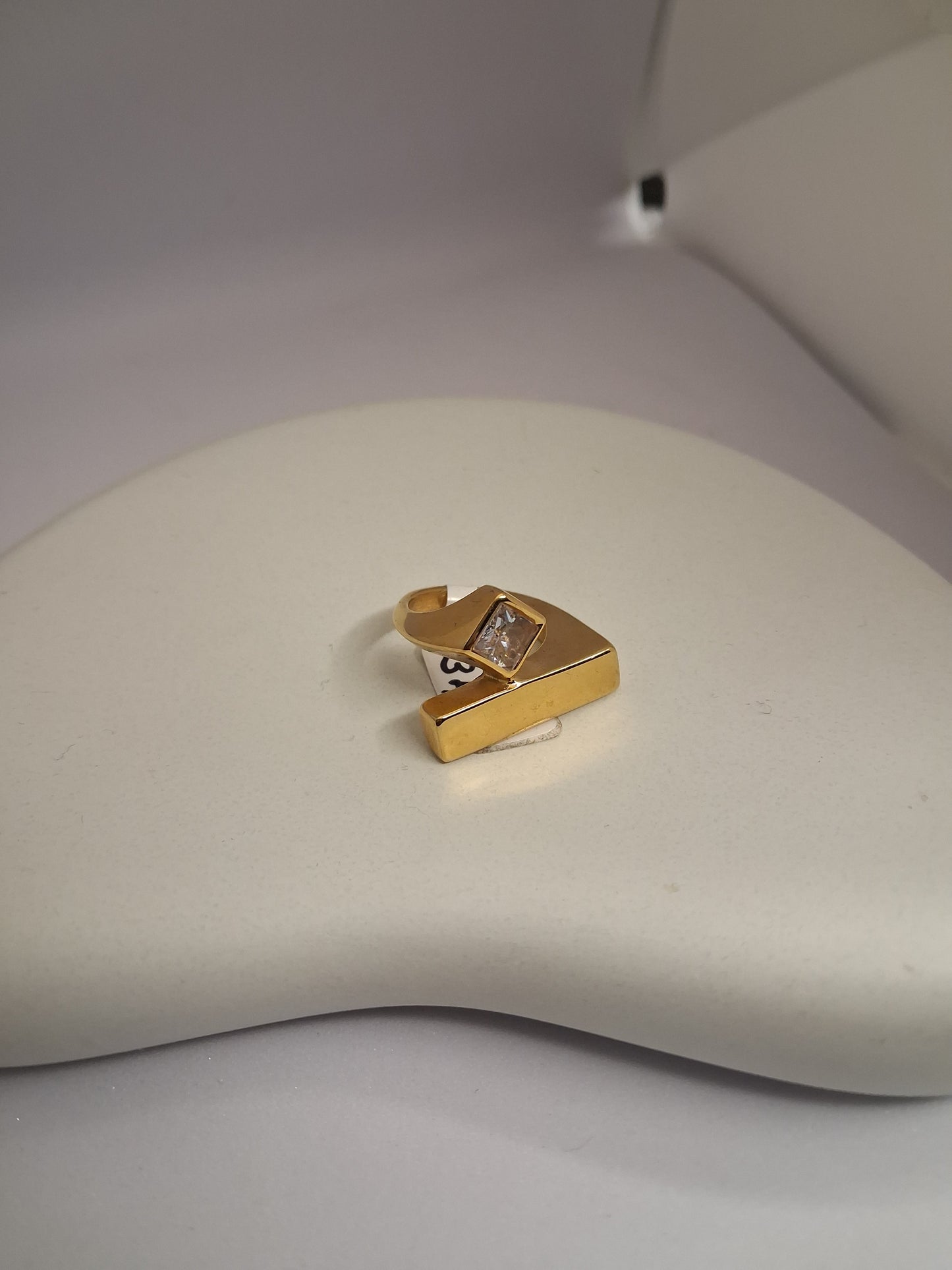 Stoned Open Stack Ring