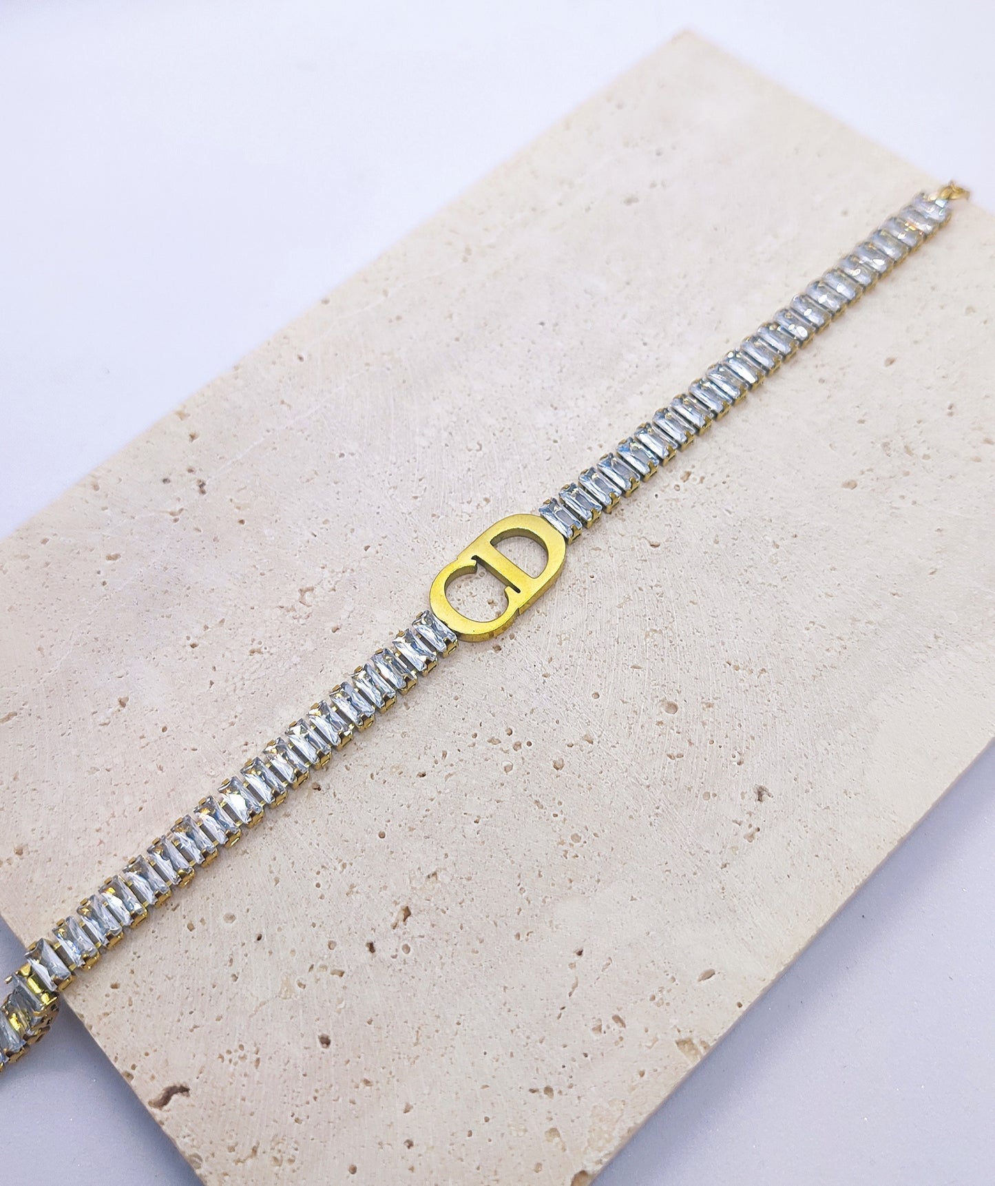 CD chain bracelet