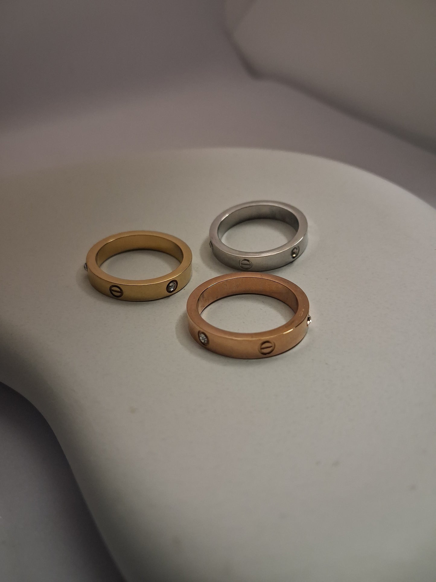 Cartier Ring - set of 3