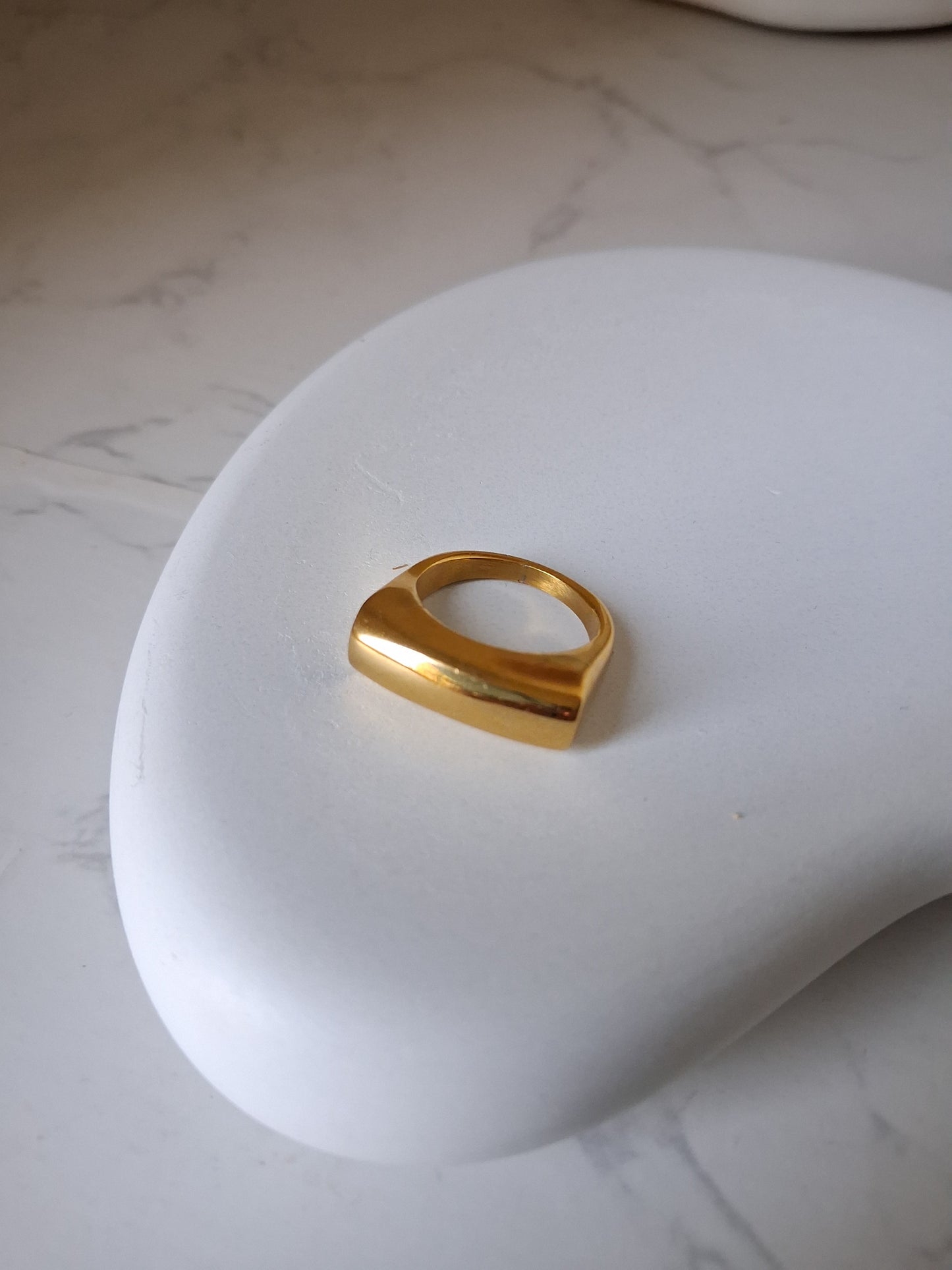 Bold Rectangle Ring