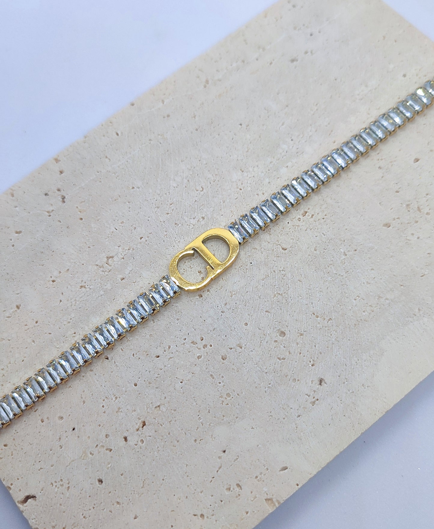 CD chain bracelet