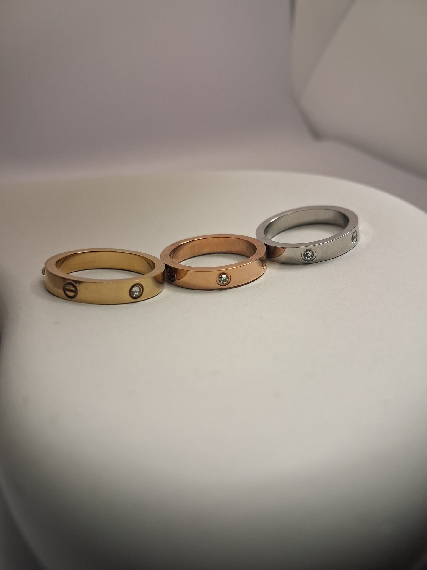 Cartier Ring - set of 3