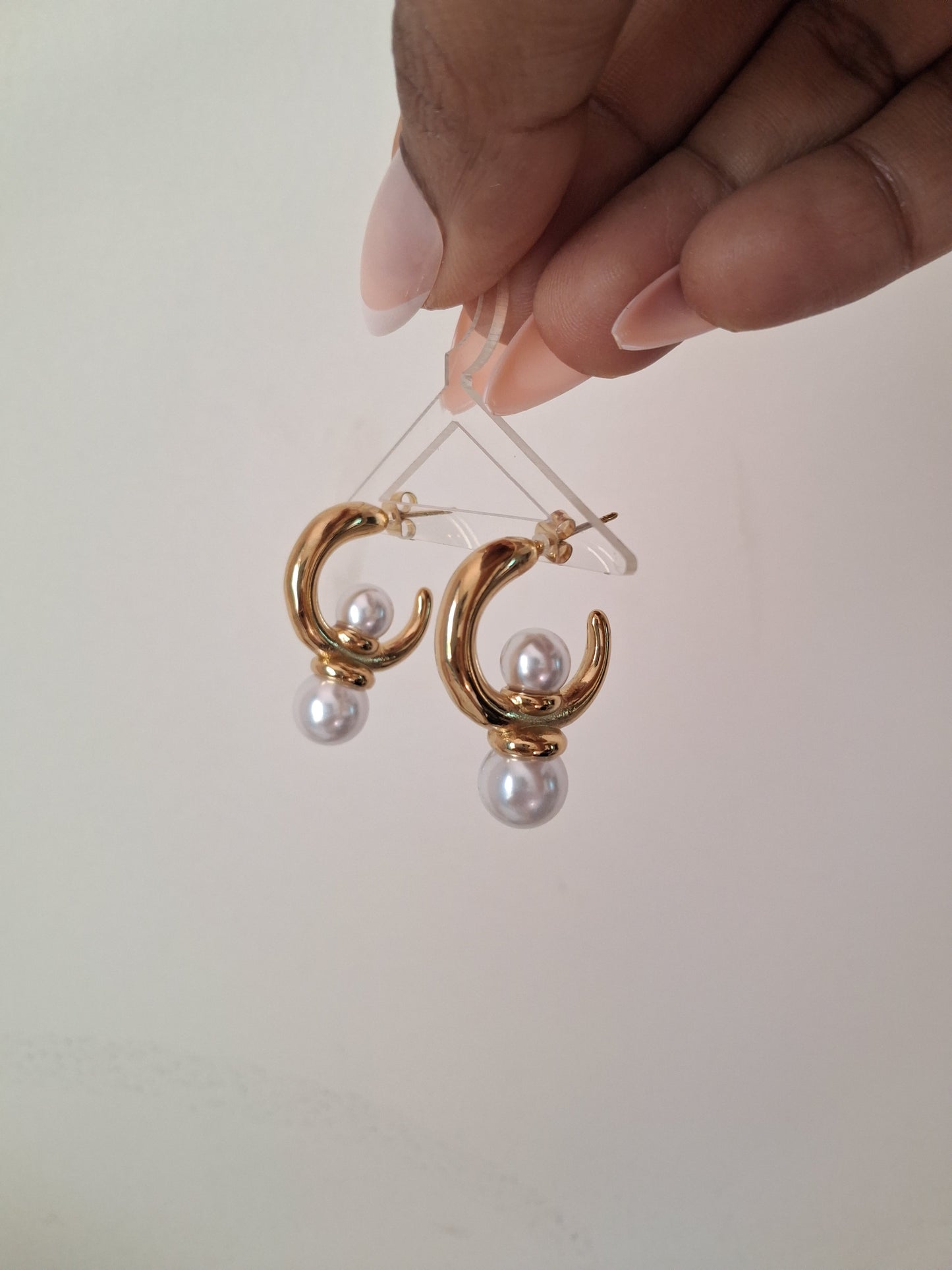 Fixed Pearl Hoop