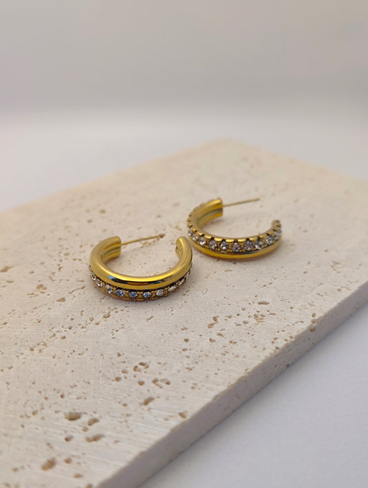 Alexa Stone Hoops