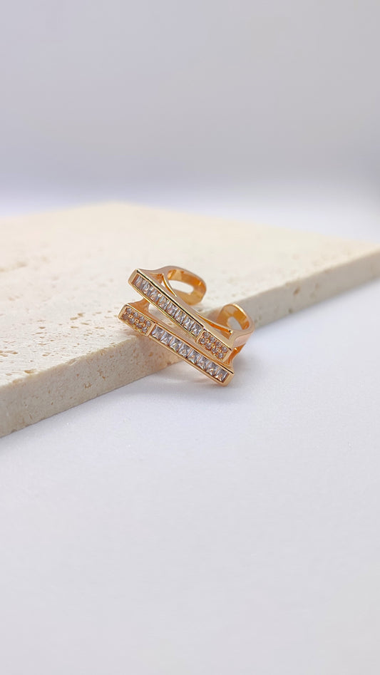 Studded Stack Rings-Adjustable