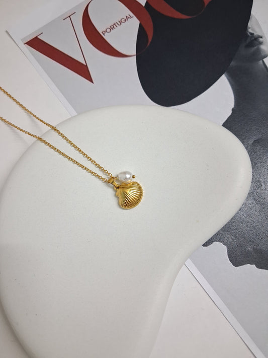 Shell & Pearl Chain