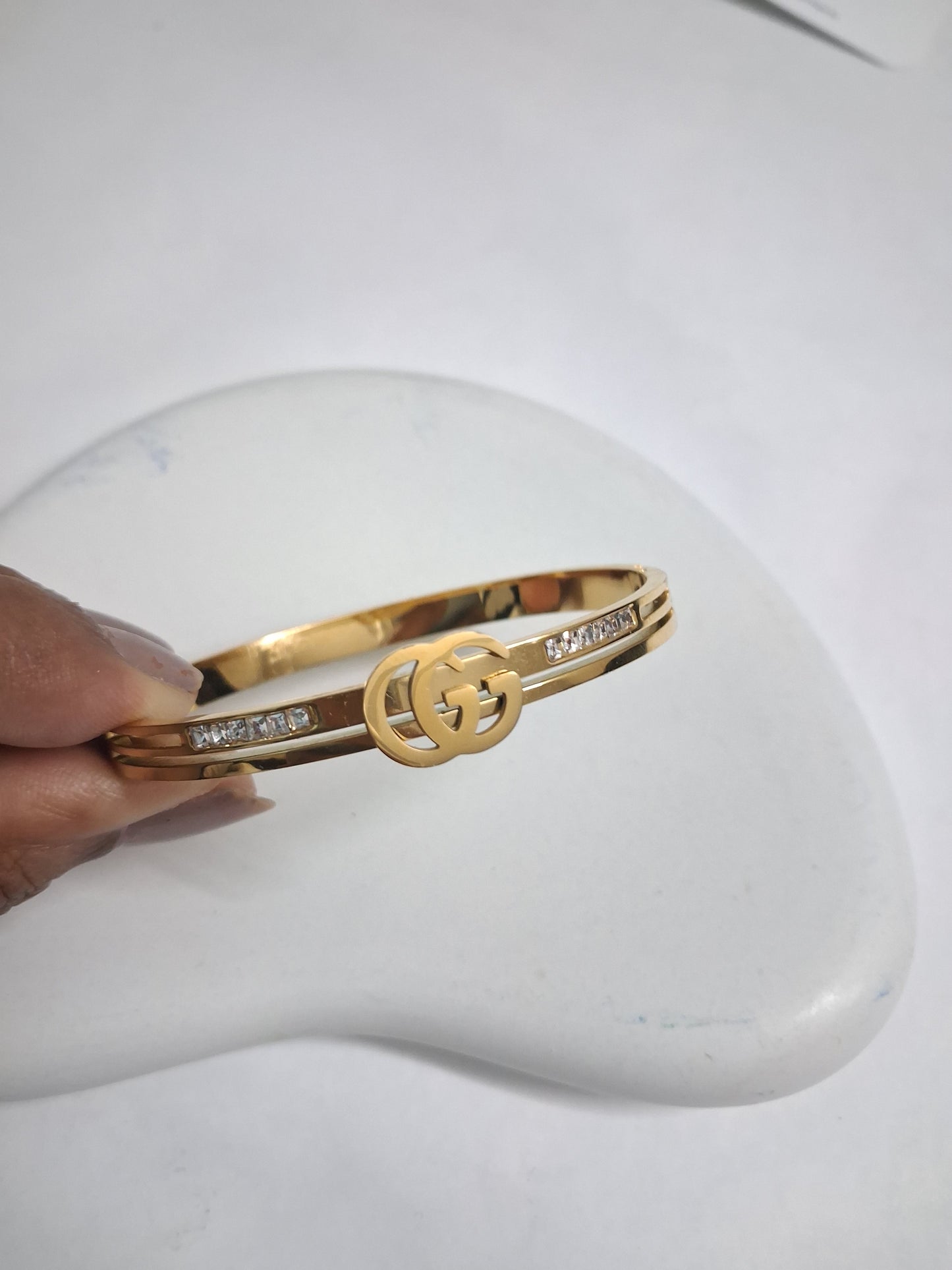 Gucci Thin Stoned Bracelet