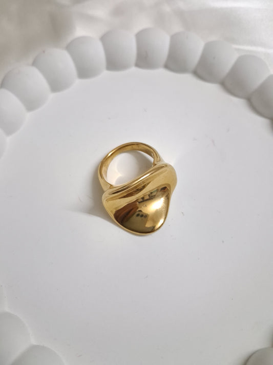 Bold Irregular Shape Ring