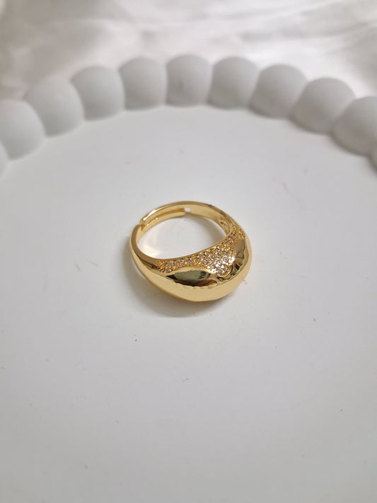 Solid Oval Ring