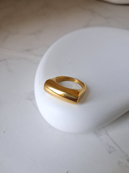 Bold Rectangle Ring