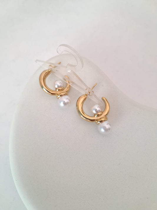 Fixed Pearl Hoop