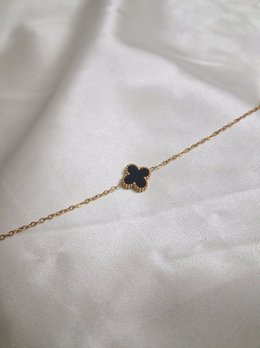 Single Clover Chain Bracelet