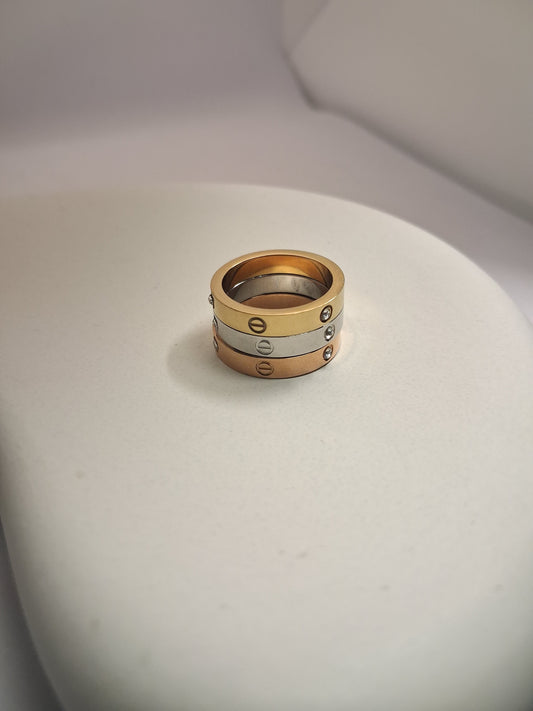 Cartier Ring - set of 3